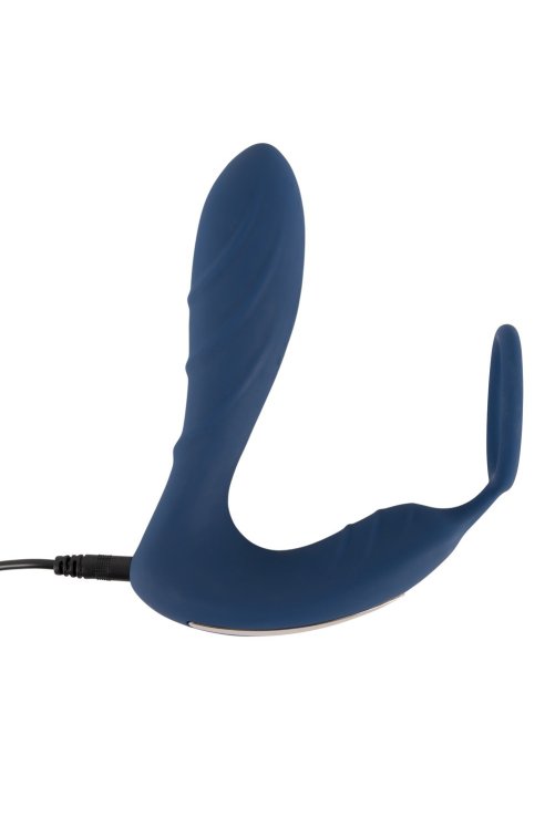 Вибромассажер + кольцо для пениса  Vibrating Prostate Plug with Cock Ring