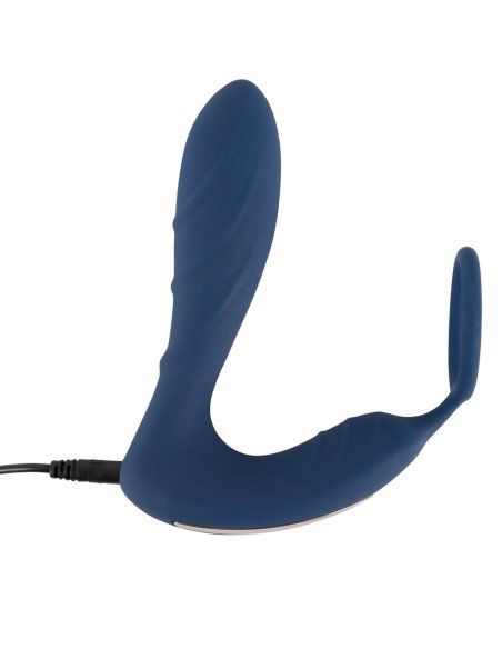 Вибромассажер + кольцо для пениса  Vibrating Prostate Plug with Cock Ring