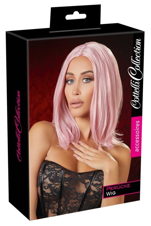 Парик Wig, bob, pink