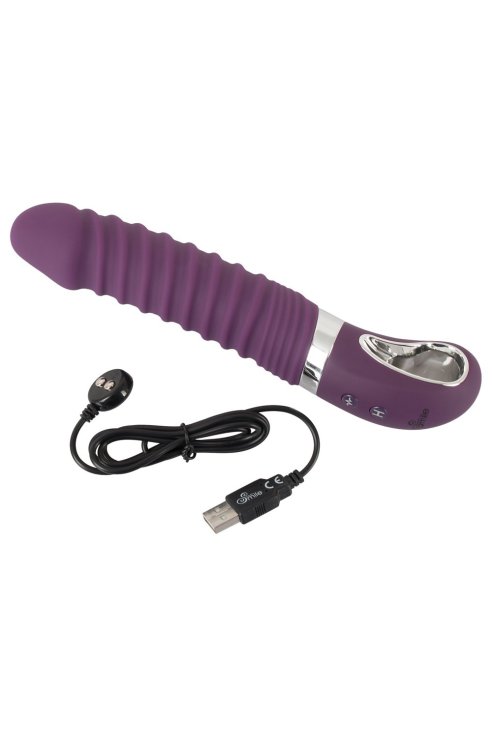 Вибратор Warming Soft Vibrator purple