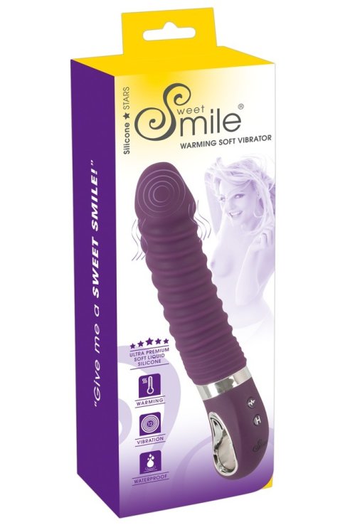 Вибратор Warming Soft Vibrator purple