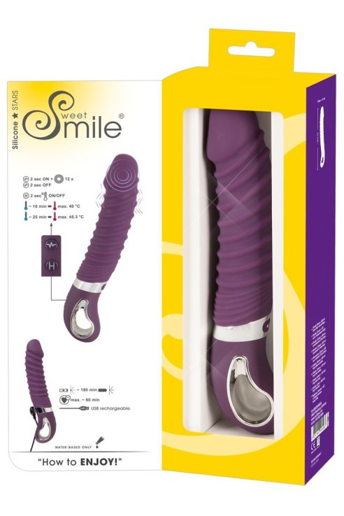 Вибратор Warming Soft Vibrator purple