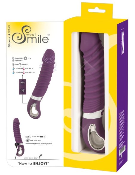 Вибратор Warming Soft Vibrator purple