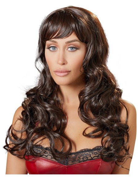 Парик Long Dark Brown Wig