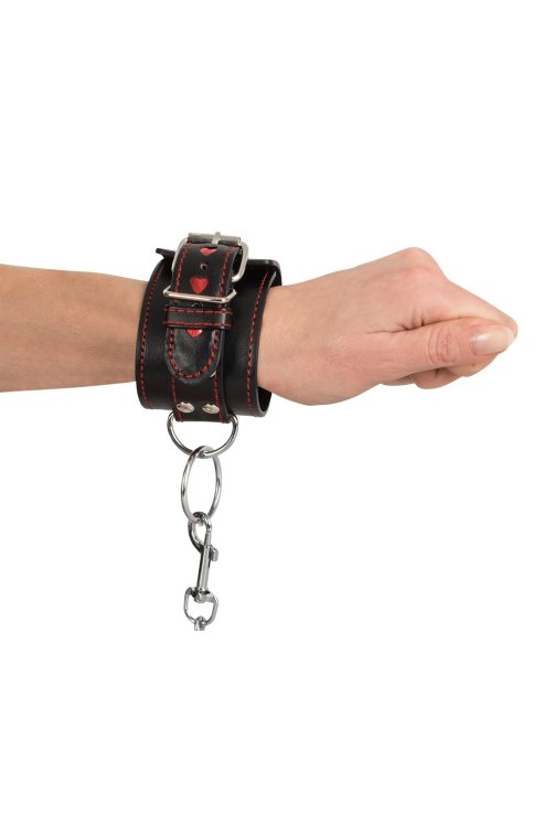 Kožne lisice Handcuffs BK