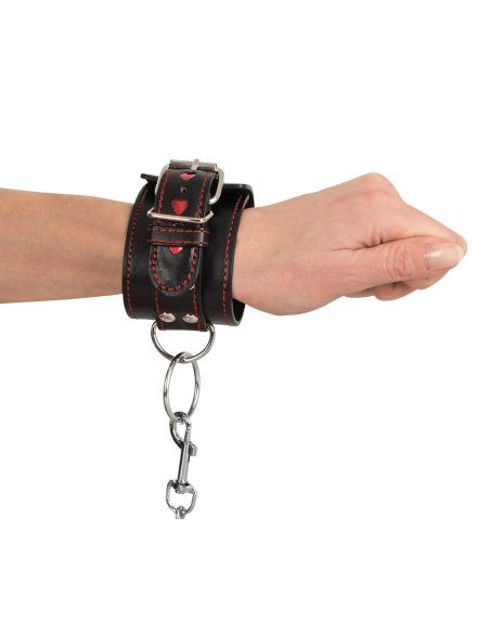 Kožne lisice Handcuffs BK