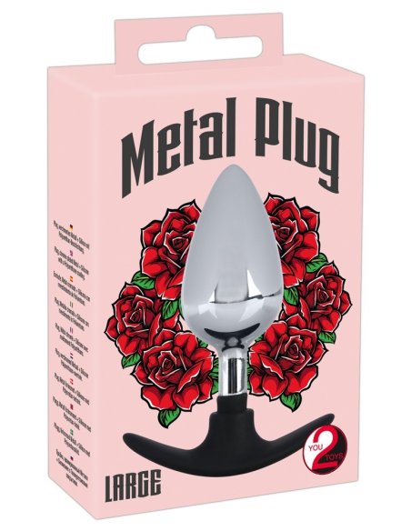 Анальная пробка Metal Plug L