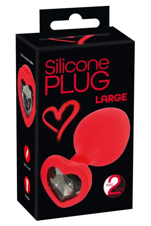 Анальная пробка Silicone Plug large