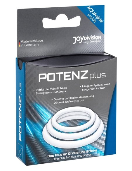 Кольца на пенис POTENZplus x 3