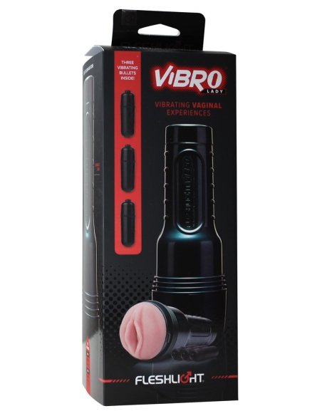 Вибро Мастурбатор  Fleshlight Vibro Pink Lady Touch