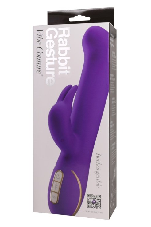 Vibrator Rabbit Gesture by Vibe Couture ljubičasti