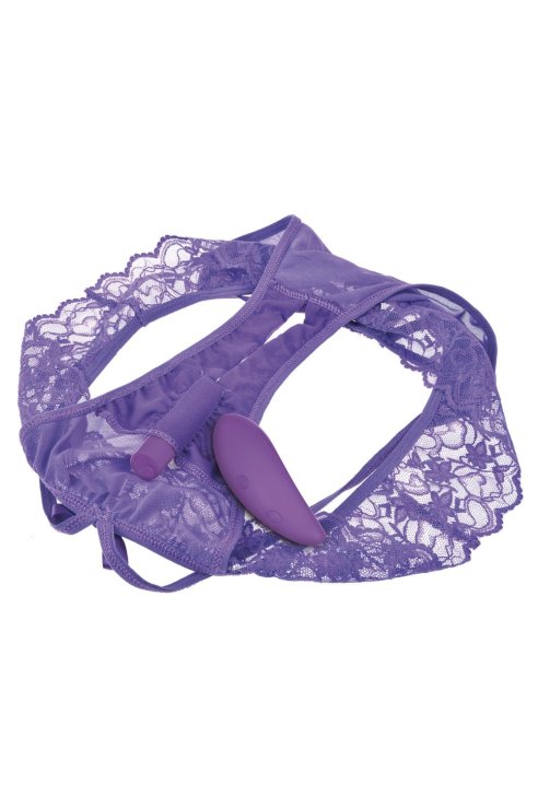 Vibrogaćice Crotchless Petite Panty Thrill-Her