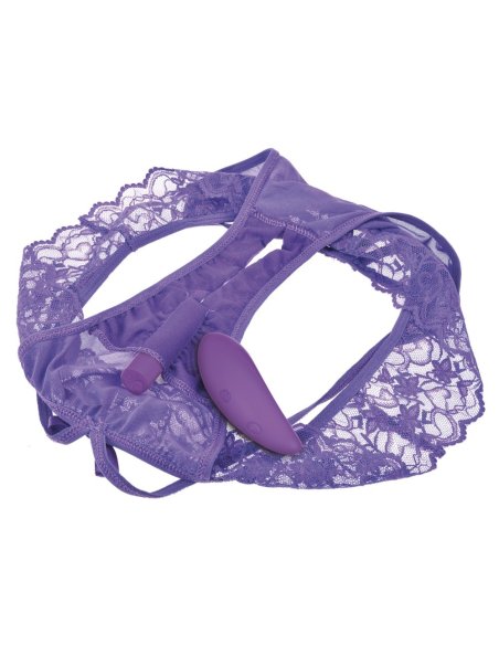 Vibrogaćice Crotchless Petite Panty Thrill-Her