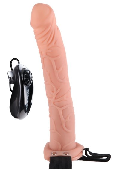 Vibrating Hollow 11 Strap-On 2