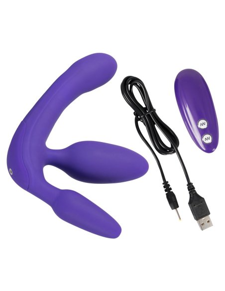 Vibrating Strapless Strap-On 3