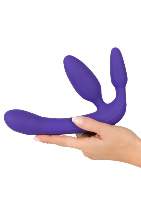 Vibrating Strapless Strap-On 3