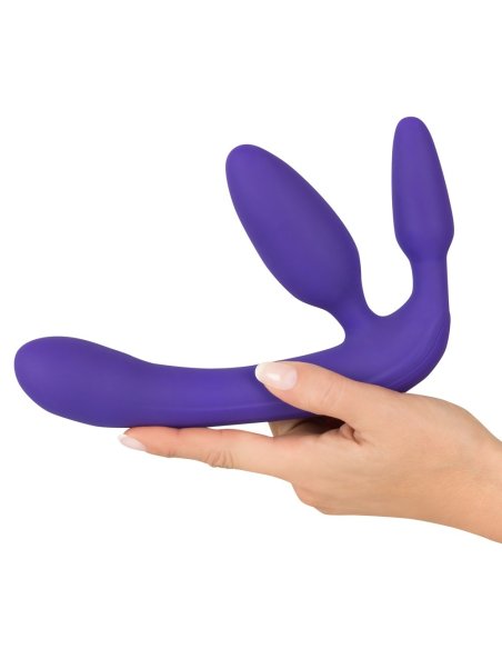 Vibrating Strapless Strap-On 3