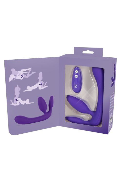 Vibrating Strapless Strap-On 3