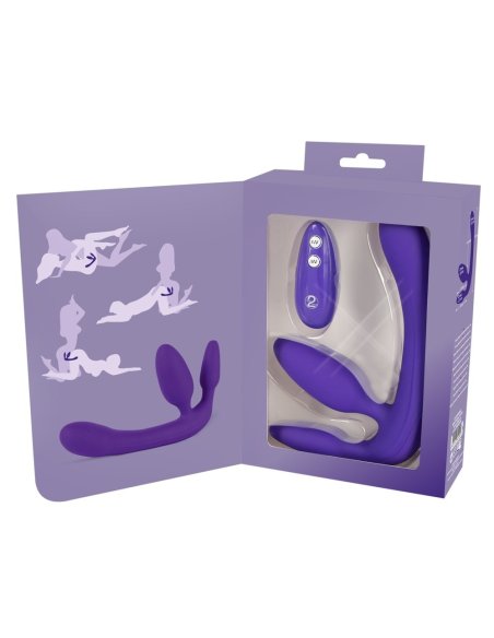 Vibrating Strapless Strap-On 3