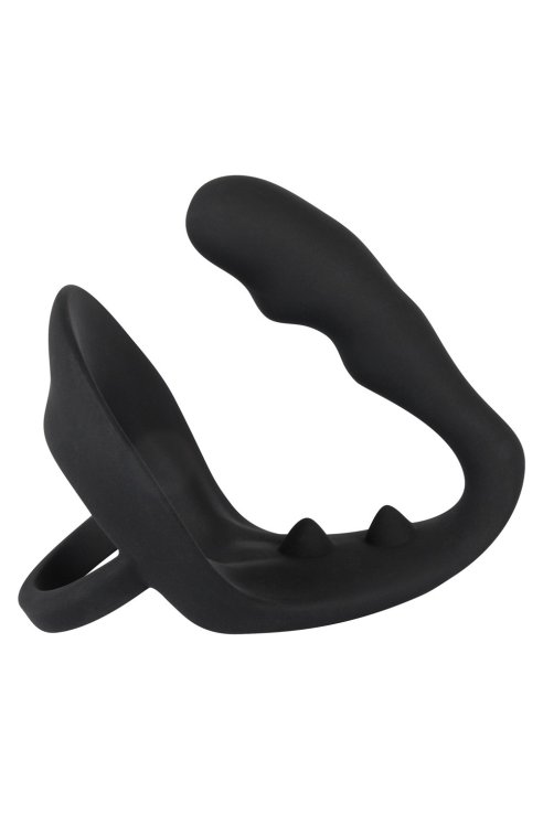 Analni dildo i prsten za testise Ring & plug