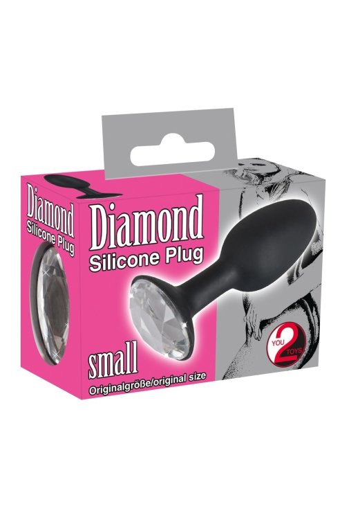 Анальная пробка Butt Plug Diamond S