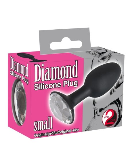 Анальная пробка Butt Plug Diamond S