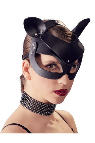 Maska Cat Mask Rhinestones 2