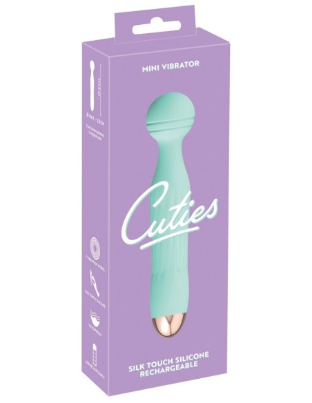 Мини вибратор Cuties Mini green 2