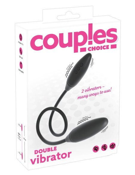 Vibromasažer Couple's Double vibrator