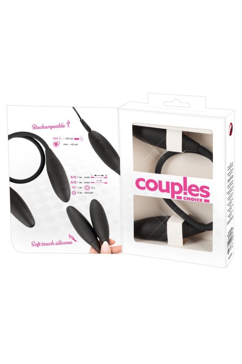 Vibromassager Couple's Double vibrator