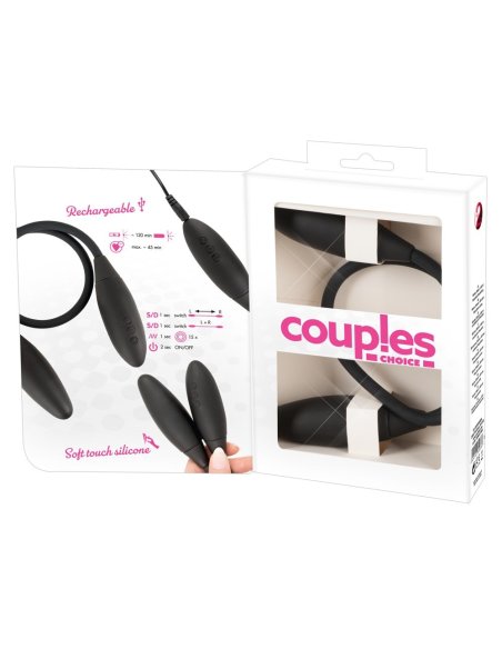 Vibromassager Couple's Double vibrator