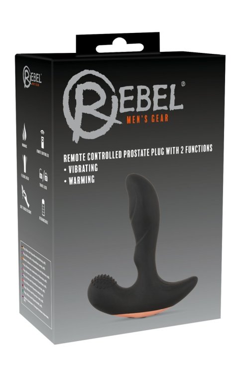 Vibromasažer za prostatu Remote Controlled Prostate Plug with 2 Functions