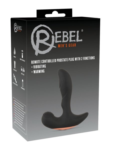 Vibromasažer za prostatu Remote Controlled Prostate Plug with 2 Functions